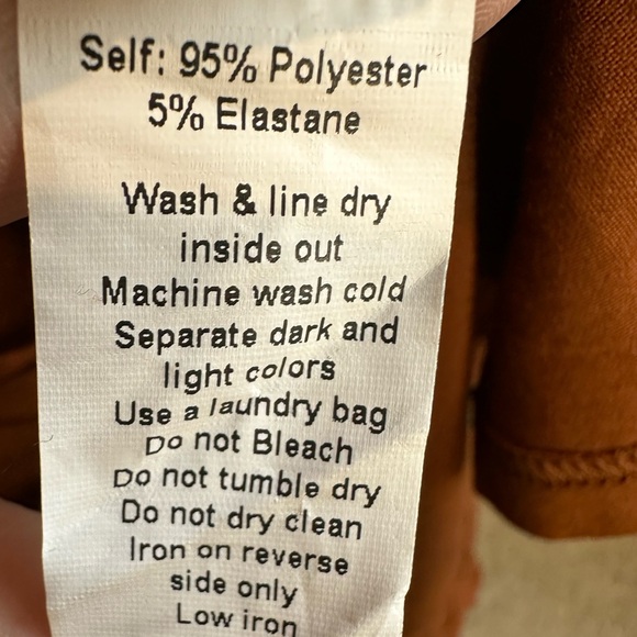 JOYFOLIE Mia Joy Oralie Dress In Rust - Picture 9 of 10